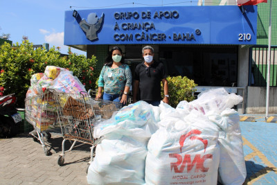 Doação da Comercial Allcare Bahia 