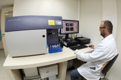 CDG realiza exame de PCR para coronavírus