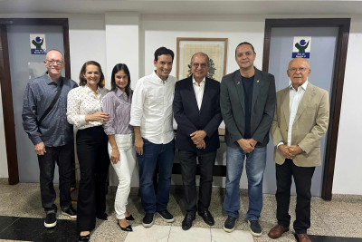 Fortalecendo a luta contra o câncer: GACC-BA sedia reunião com Leo Prates e Weliton Prado