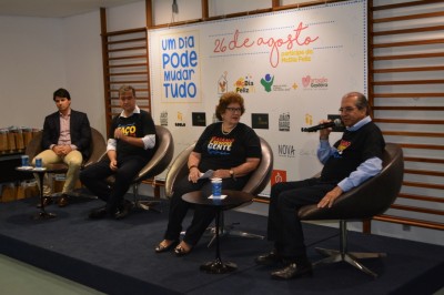 Lançamento oficial da campanha Um Dia Pode Mudar Tudo