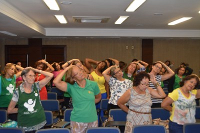 Voluntariado: reunião e aniversário